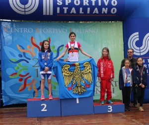 Beatrice Vattolo - 1^ EF Campestre Nazionale CSI